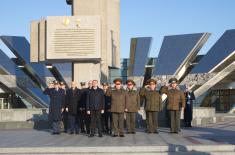 Minister Vulin Laid Wreath at “Minsk-Hero City” Memorial