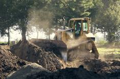 The beginning of the construction of a new and modern Covid hospital