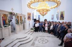 Minister Gašić attends consecration of Church of Holy Prophet Elijah