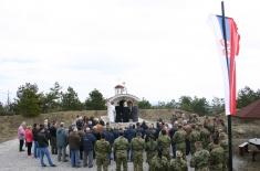 Pomen poginulim pripadnicima  126. brigade VOJIN