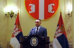 Minister Vulin: Serbia is immensely proud of the members of the Ministry of Defence and the Serbian Armed Forces