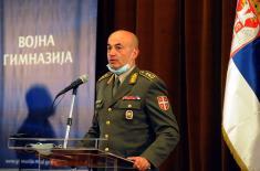 Ceremony on the occasion of graduation of the 44th class of the Military Grammar School