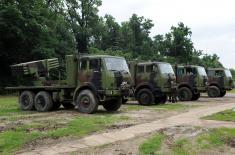 Modernized rocket artillery