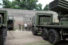 Modernized rocket artillery