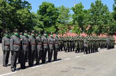 Soldiers of the “June 2020” generation take the Oath of Enlistment