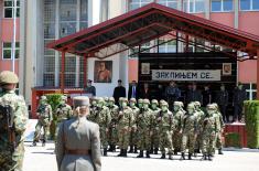 Soldiers of the “June 2020” generation take the Oath of Enlistment