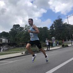 Sergeant Đuro Borbelj Serbian half marathon champion