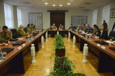 Sastanak načelnika generalštabova vojski Srbije i Rumunije