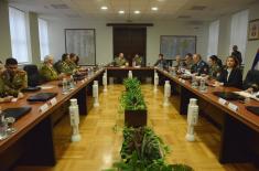 Meeting of the Chiefs of General Staff of the Armed Forces of Serbia and Romania