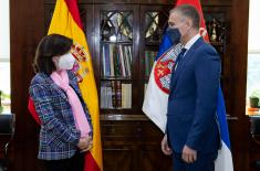 Minister Stefanović meets with Spanish Minister of Defence