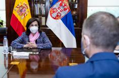 Minister Stefanović meets with Spanish Minister of Defence