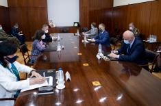 Minister Stefanović meets with Spanish Minister of Defence