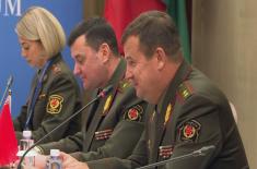 Meeting of the Ministers of Defense of Serbia and Belarus