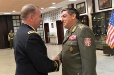 Commanding General of USAREUR in visit to Serbia  