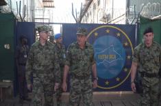 Chief of General Staff completed the visit to our peacekeepers in the Central African Republic
