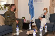 Acting Assistant Minister Bandić Visiting the UN Mission in Cyprus 