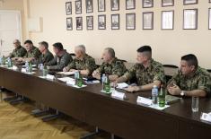 Министар Гашић обишао Команду Ратног ваздухопловства и ПВО