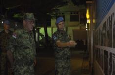 Chief of General Staff visits our peacekeepers in the Central African Republic