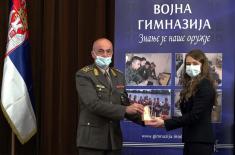 Ceremony on the occasion of graduation of the 44th class of the Military Grammar School