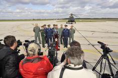 Joint exercise of Russian and Serbian pilots BARS 2016