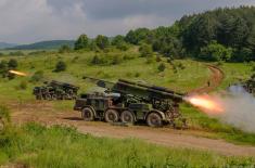 Vežba Mešovite artiljerijske brigade „Vatreni skok 2017“