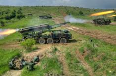 Exercise “Fire Jump 2017” of Mixed Artillery Brigade 