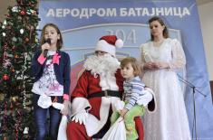 Santa Claus at “Batajnica” Airfield