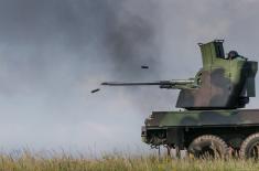 Live Shooting of the AD Artillery and Rocket Units