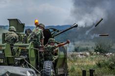 Бојево гађање артиљеријско-ракетних јединица за ПВД