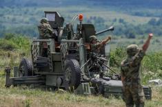 Live Shooting of the AD Artillery and Rocket Units