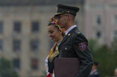 The youngest officers of the Serbian Armed Forces promoted