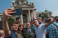 The youngest officers of the Serbian Armed Forces promoted