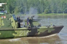 Taktička vežba sa bojnim gađanjem Rečne flotile "Plavi put 2019"