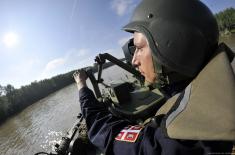 Blue Route 2019 Live Fire Tactical Training Exercise of the River Flotilla  