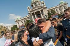 President Vučić: Youngest officers – echelon of freedom and sovereignty of our homeland