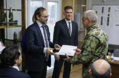 International certificates in demining awarded 