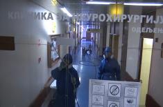 Military Medical Academy disinfected by the Russian military experts