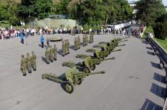 Victory Day Gun Salute on Kalemegdan Fortress