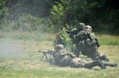 Exercise of Serbian and Hellenic Special Force Units