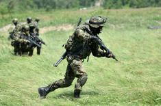 Exercise of Serbian and Hellenic Special Force Units