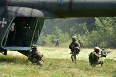 Exercise of Serbian and Hellenic Special Force Units