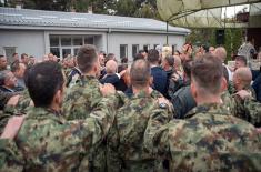Celebration of the Day of 63rd Parachute Brigade