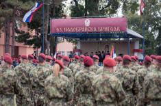 Celebration of the Day of 63rd Parachute Brigade