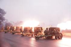 Gun Salute and Promenade Parade on the occasion of Statehood Day