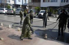 The engagement of the Serbian Armed Forces’ CBRN units in the fight against Covid-19
