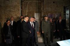 Ministers Shoygu and Vulin at Exhibition “Defence 78”