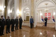 Minister of Defence and Chief of General Staff host reception on Veterans Day