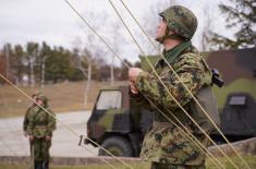 Обука војника у руковању уређајима из система телекомуникације 
