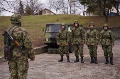 Обука војника у руковању уређајима из система телекомуникације 