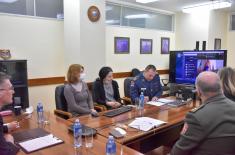 Foreign military representatives briefed about budget